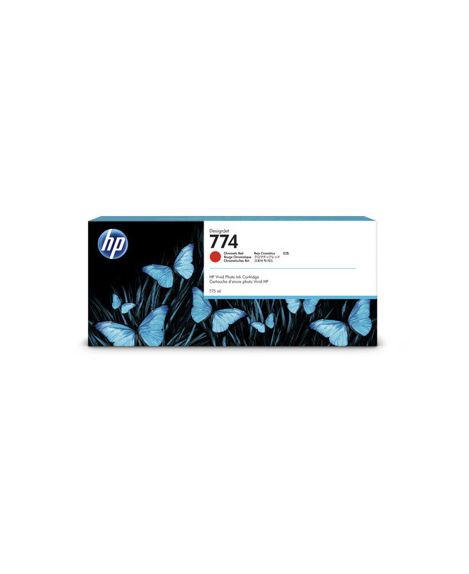 Buy HP 774 775-ml Chromatic Red DesignJet Ink Cartridge P2W02A