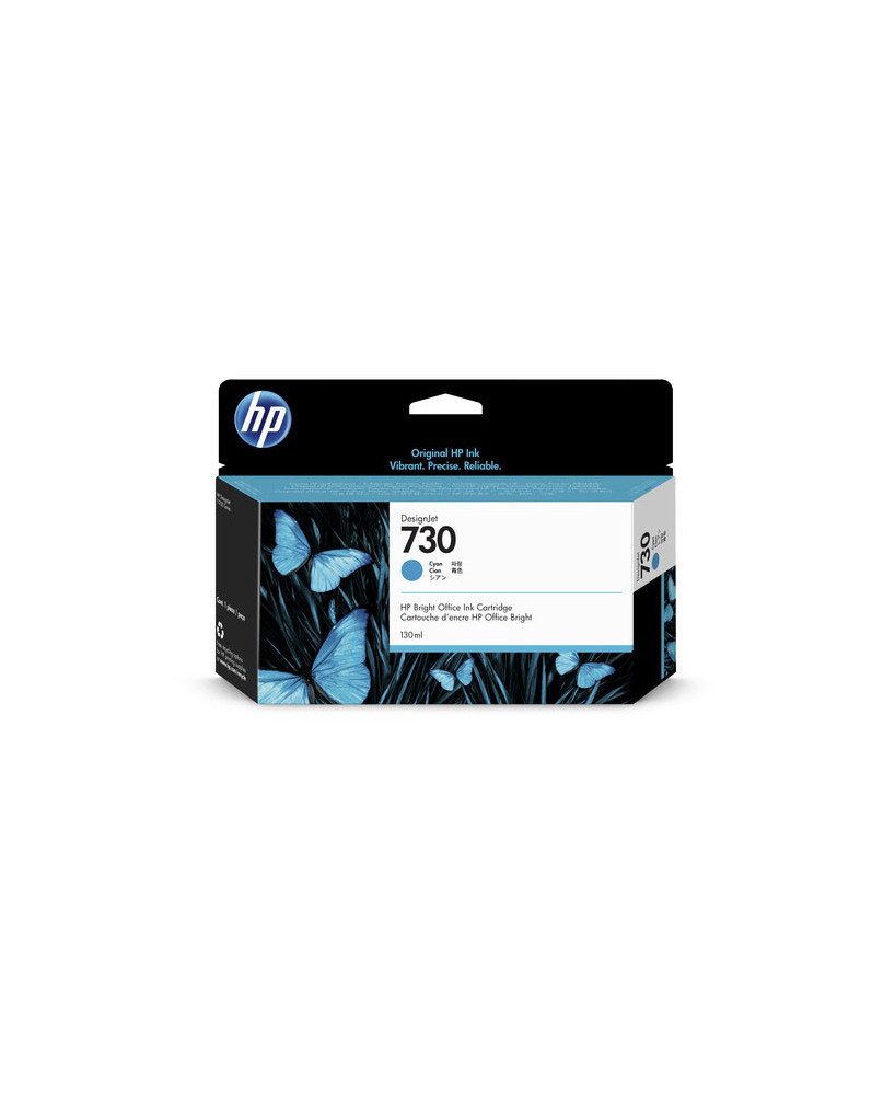 Buy HP 730 130-ml Cyan DesignJet Ink Cartridge P2V62A