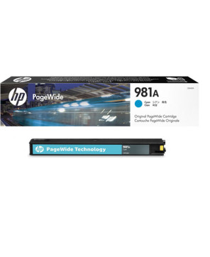 Buy HP 981A Cyan Original PageWide Cartridge J3M68A