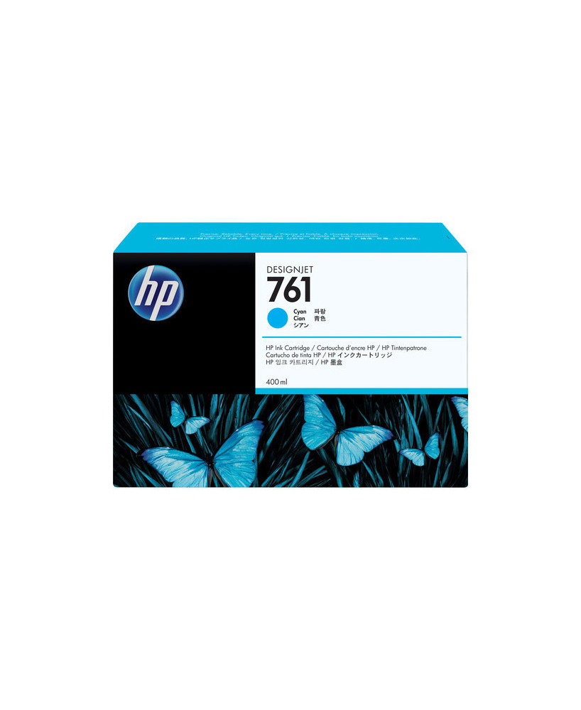 Buy HP 761 400-ml Cyan DesignJet Ink Cartridge CM994A