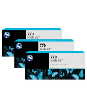 Buy HP 771B 3-Pack 775-ml Photo Black DesignJet Ink Cartridges B6Y29A for HP Designjet Z6200 Series Printer