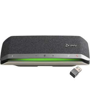 HP Poly/Plantronics Sync 40+ USB Bluetooth Smart Speakerphone SY40 with BT600 Bluetooth Adapter 218765-01 / 772C5AA