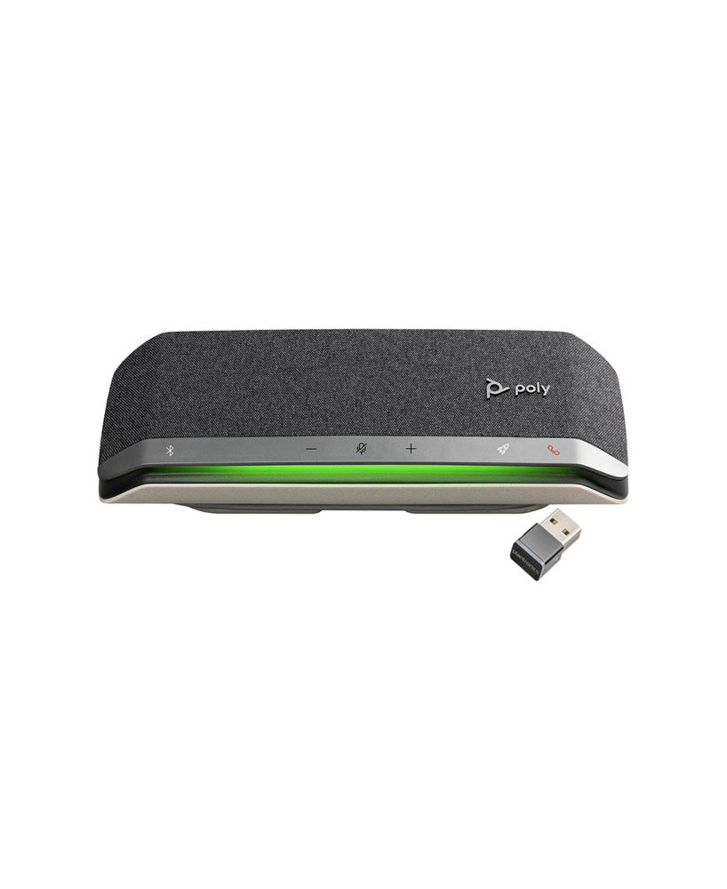 HP Poly/Plantronics Sync 40+ USB Bluetooth Smart Speakerphone SY40 with BT600 Bluetooth Adapter 218765-01 / 772C5AA