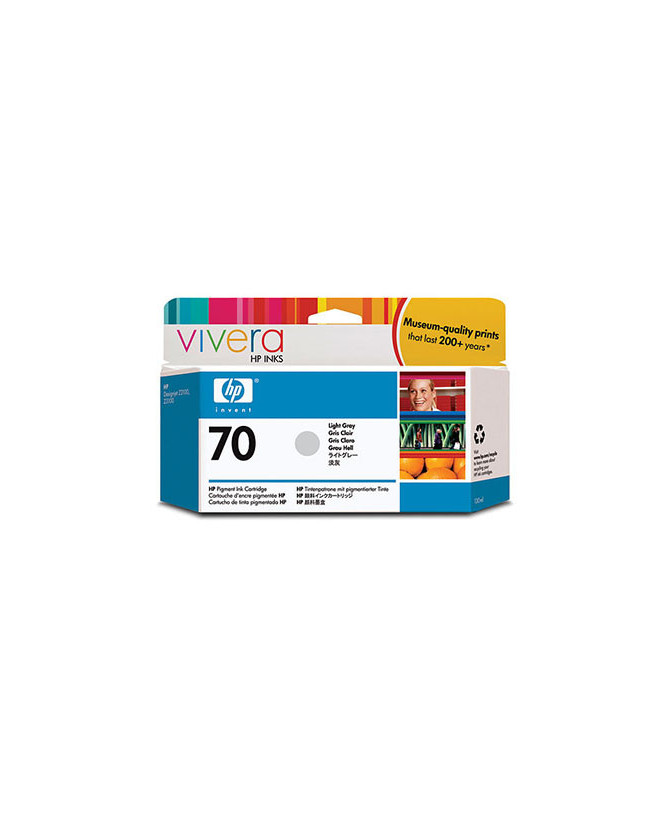 Buy HP 70 130-ml Light Gray DesignJet Ink Cartridge C9451A