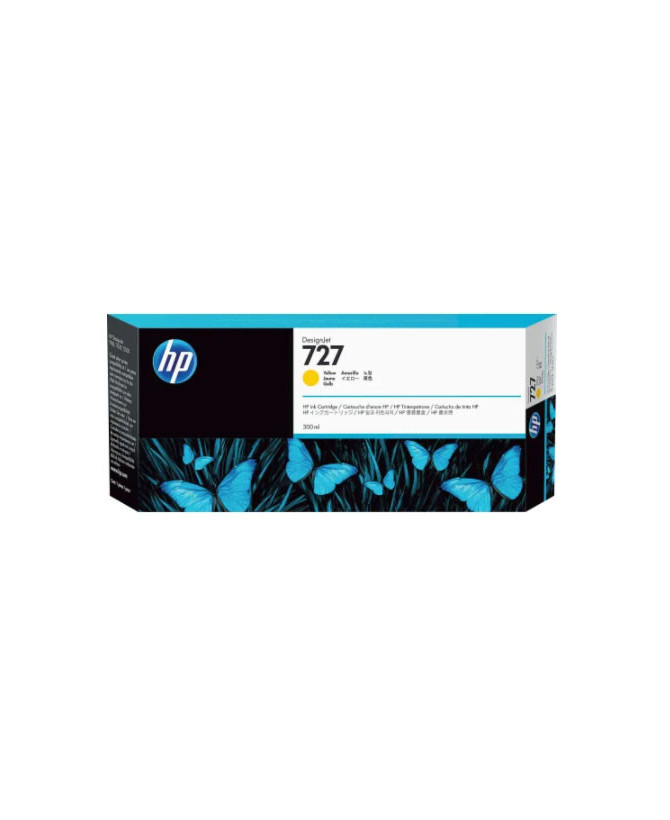 Buy HP 727 300-ml Yellow DesignJet Ink Cartridge F9J78A