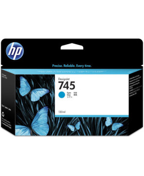 Buy HP 745 130-ml DesignJet Cyan Ink Cartridge F9J97A