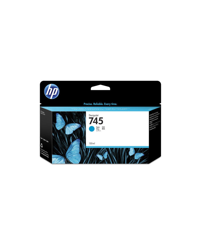 Buy HP 745 130-ml DesignJet Cyan Ink Cartridge F9J97A