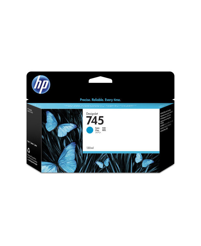 Buy HP 745 130-ml DesignJet Cyan Ink Cartridge F9J97A