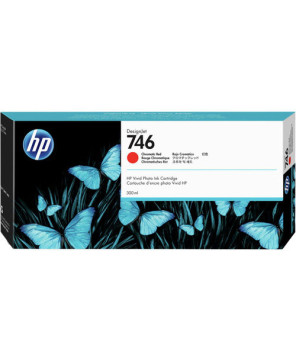 Buy HP 746 300-ml Chromatic Red DesignJet Ink Cartridge P2V81A