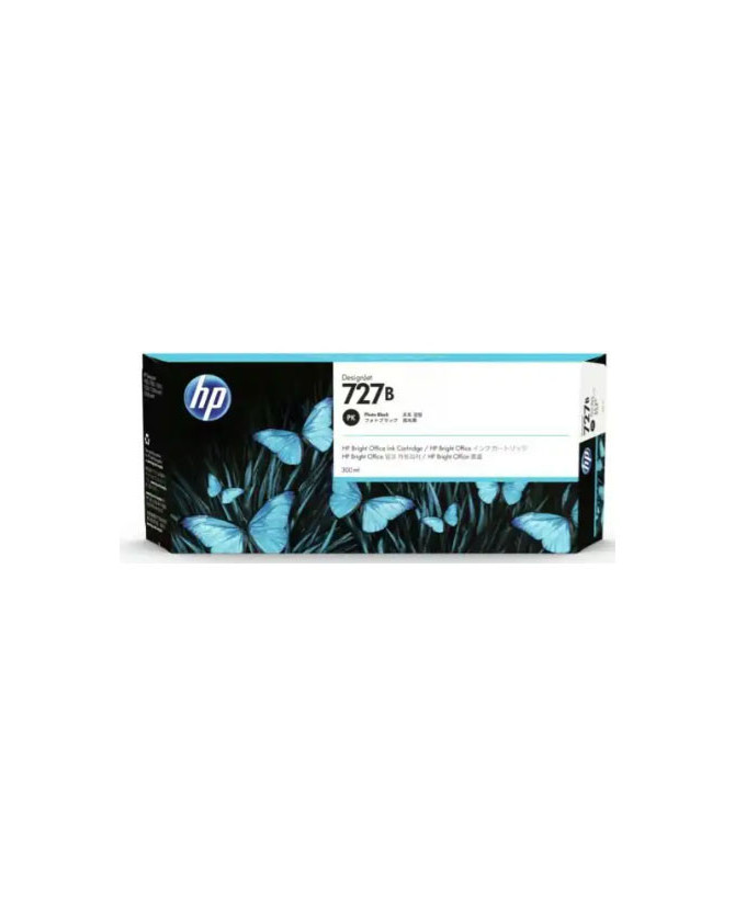 Buy HP 727B 300-ml Photo Black DesignJet Ink Cartridge 3WX20A