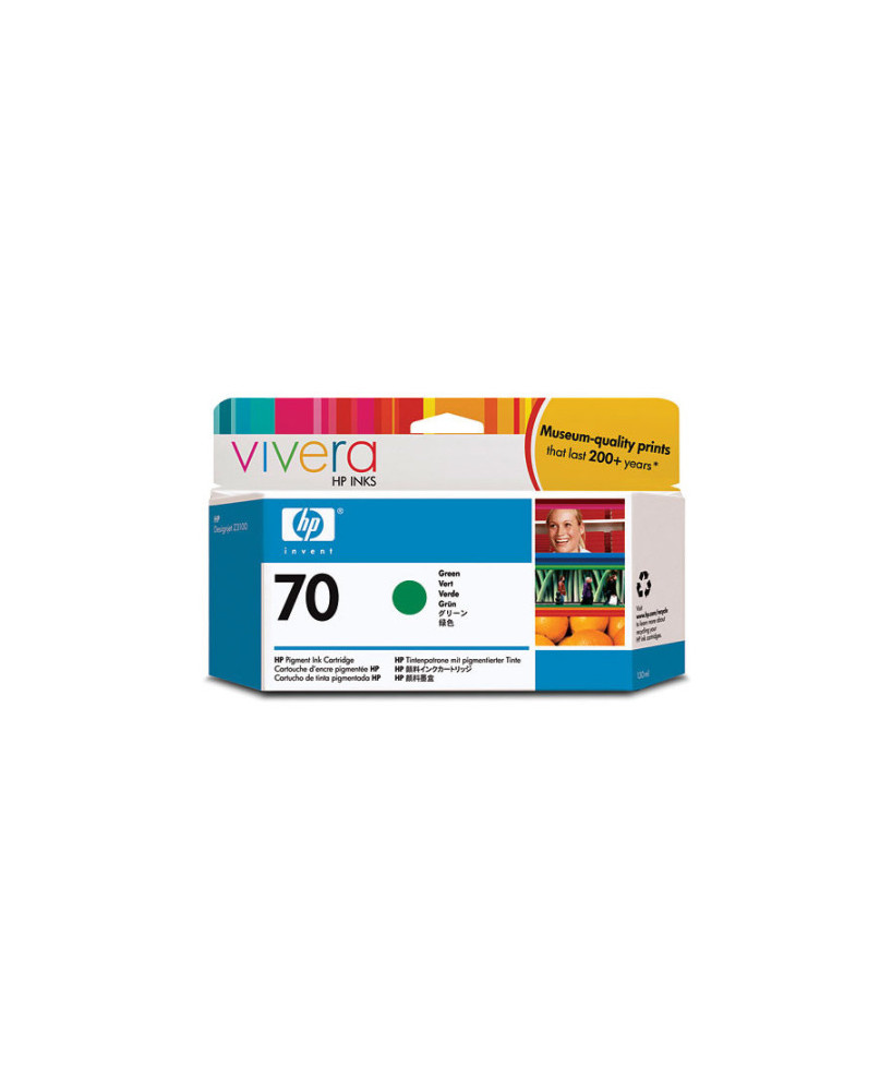 Buy HP 70 130-ml Green DesignJet Ink Cartridge C9457A for HP Designjet Z2100, Z3100, Z3100ps Series Printers