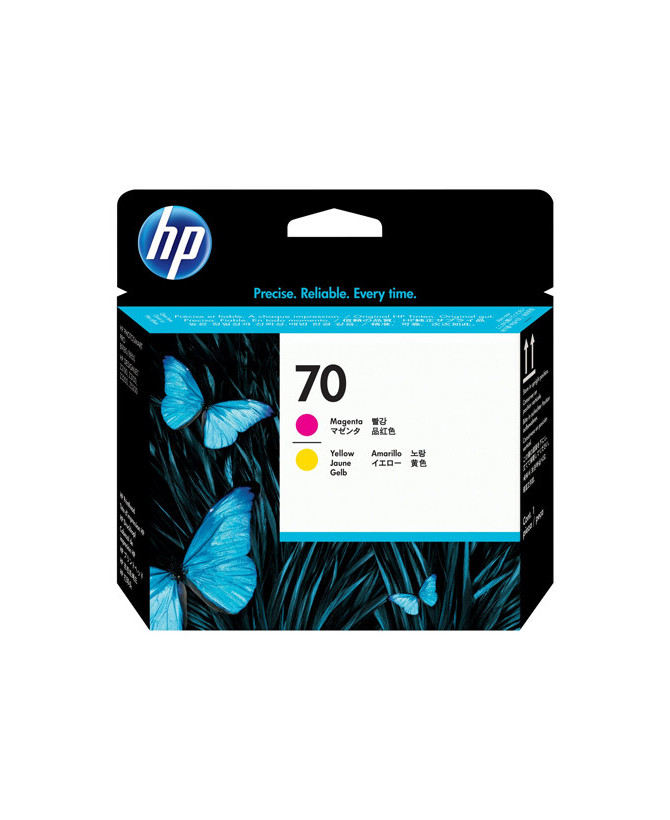 Buy HP 70 Magenta and Yellow DesignJet Printhead C9406A for HP DesignJet Z2100, Z3100 and Z3200 Photo Printer Series