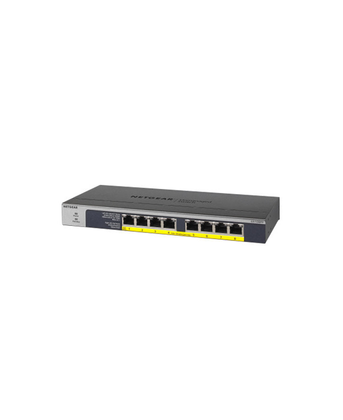 Buy NetGear 8-Port ProSafe Gigabit Unmanaged Switch GS108PP-100AJS with Power Over Ethernet