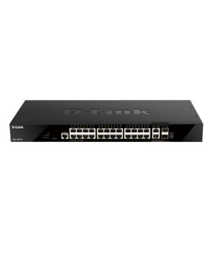 Buy D-Link 24-Port GE with 2 10GE Ports and 2 SFP+ Smart Managed Switch DGS-1520-28