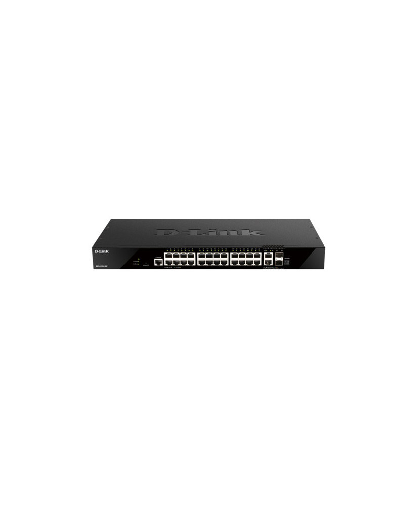 Buy D-Link 24-Port GE with 2 10GE Ports and 2 SFP+ Smart Managed Switch DGS-1520-28