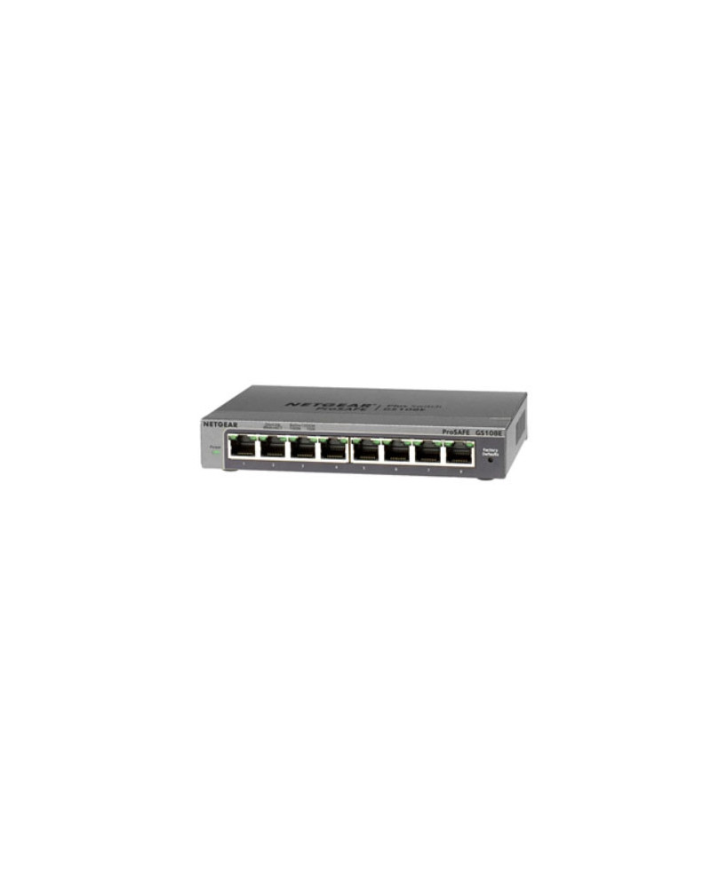 Buy Netgear Prosafe Plus GS108E 8-Port Gigabit Switch GS108E-300AUS