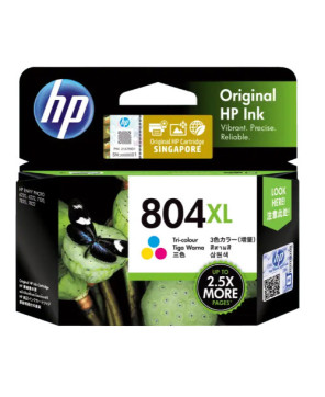 Buy HP 804XL High Yield Tri-color Original Ink Cartridge T6N11AA