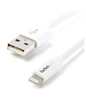 Buy StarTech 2m Apple MFi Certified USB to Lightning Cable USBLT2MW - White