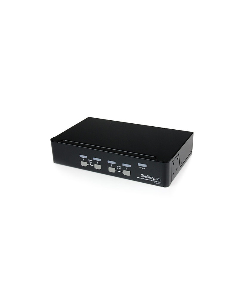 Buy StarTech 4 Port Professional VGA USB KVM Switch SV431USB with Hub