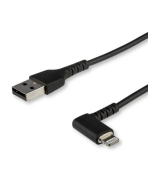 Buy Startech 2m Right Angled USB-A to Lightning Charge-Sync Cable RUSBLTMM2MBR