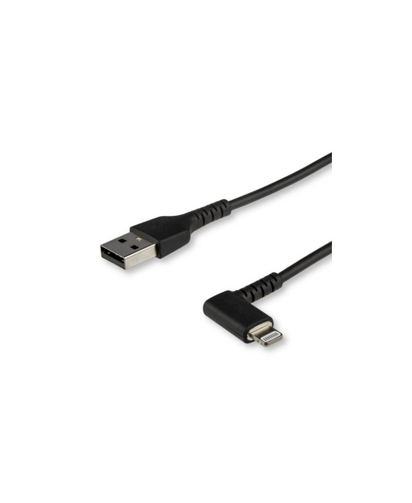 Buy Startech 2m Right Angled USB-A to Lightning Charge-Sync Cable RUSBLTMM2MBR