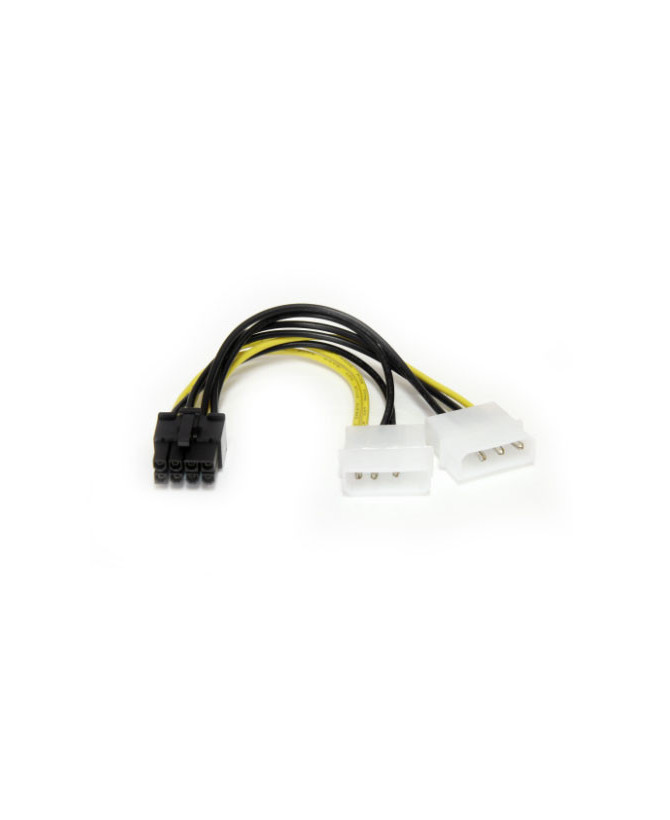 Buy Startech 15cm LP4 to 8 Pin PCIe Video Card Power Cable Adapter LP4PCIEX8ADP