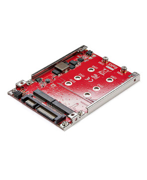 Buy StarTech Dual-Slot M.2 Drive to SATA Adapter for 2.5" Drive Bay S322M225R - RAID