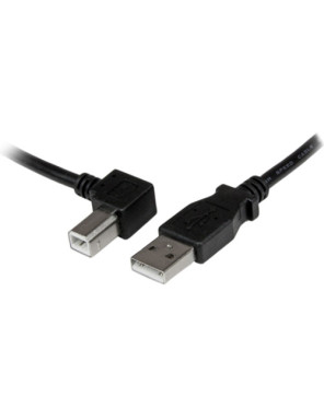 Buy StarTech 1m USB 2.0 A to Left Angle B Cable Male to Male USBAB1ML