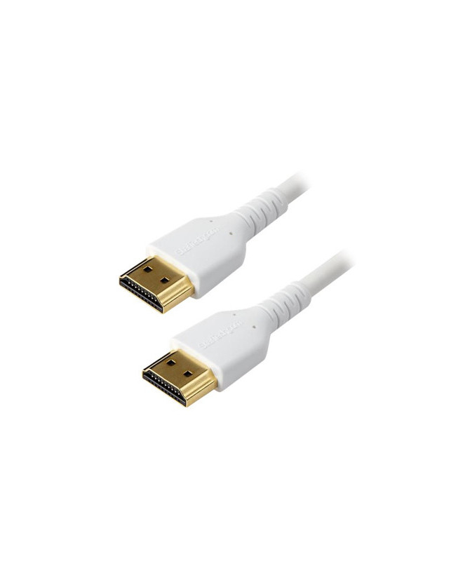 Buy StarTech 2m Premium Certified Durable High Speed HDMI 2.0 4K 60Hz HDR Cable with Ethernet RHDMM2MPW in White