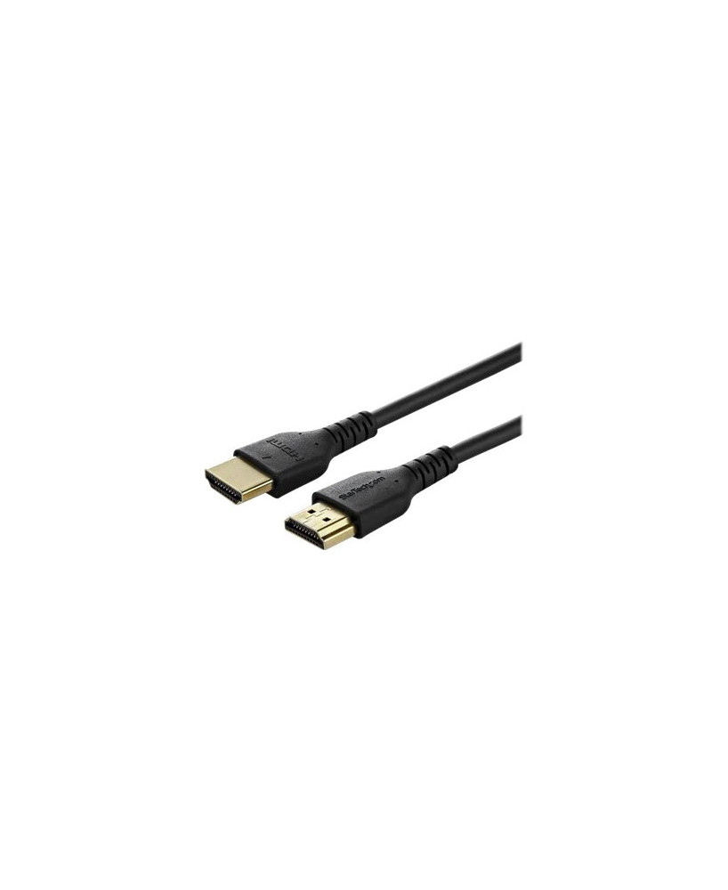 Buy StarTech 2m Premium Certified Durable High Speed HDMI 2.0 4K 60Hz HDR Cable with Ethernet RHDMM2MP in Black