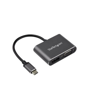 Buy StarTech USB-C to 4K 60Hz DisplayPort 1.2 or 1080p VGA Multiport Video Adapter CDP2DPVGA