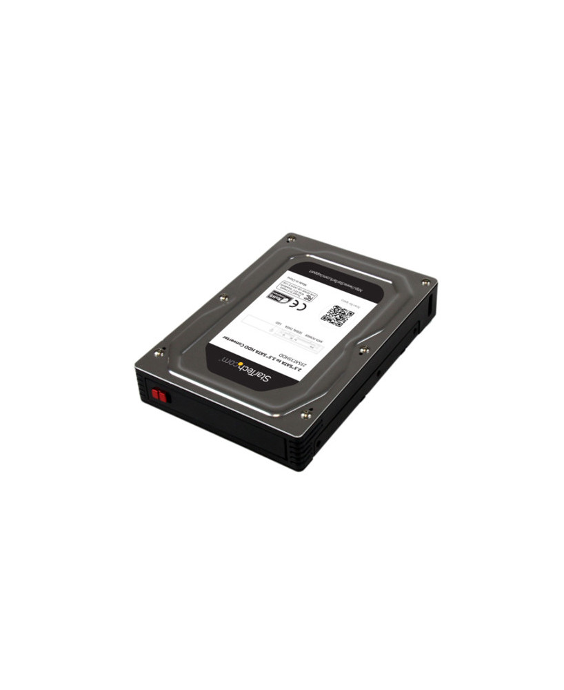 Buy StarTech 2.5" to 3.5" SATA Aluminum Hard Drive Adapter Enclosure with SSD / HDD Height up to 12.5mm 25SAT35HDD