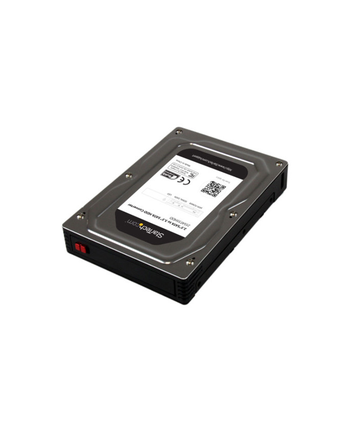 Buy StarTech 2.5" to 3.5" SATA Aluminum Hard Drive Adapter Enclosure with SSD / HDD Height up to 12.5mm 25SAT35HDD