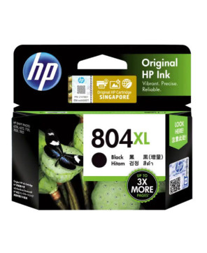 Buy HP 804XL High Yield Black Original Ink Cartridge T6N12AA