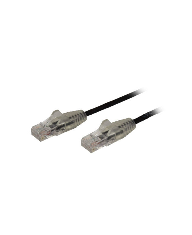 Buy Startech 1m Snagless Slim CAT6 Cable in Black N6PAT100CMBKS