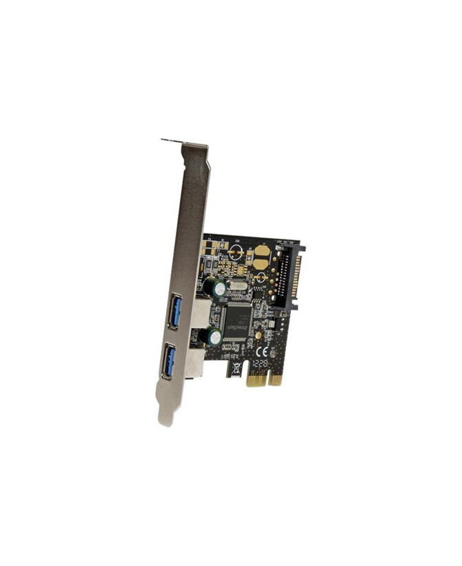 Buy StarTech 2 Port PCI Express PCIe SuperSpeed USB 3.0 Controller Card with SATA Power PEXUSB3S23