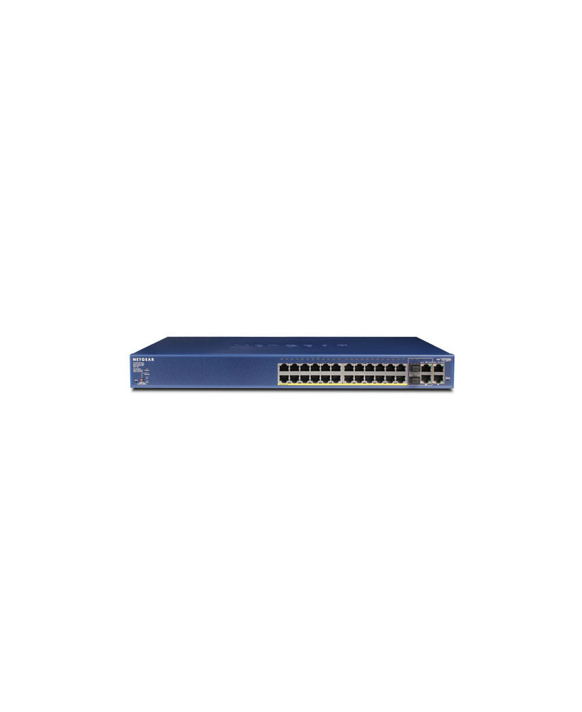 Buy Netgear Prosafe FS728TP 24-Port 10/100 Smart Switch with 4 Gigabit Port PoE FS728TP-200AJS