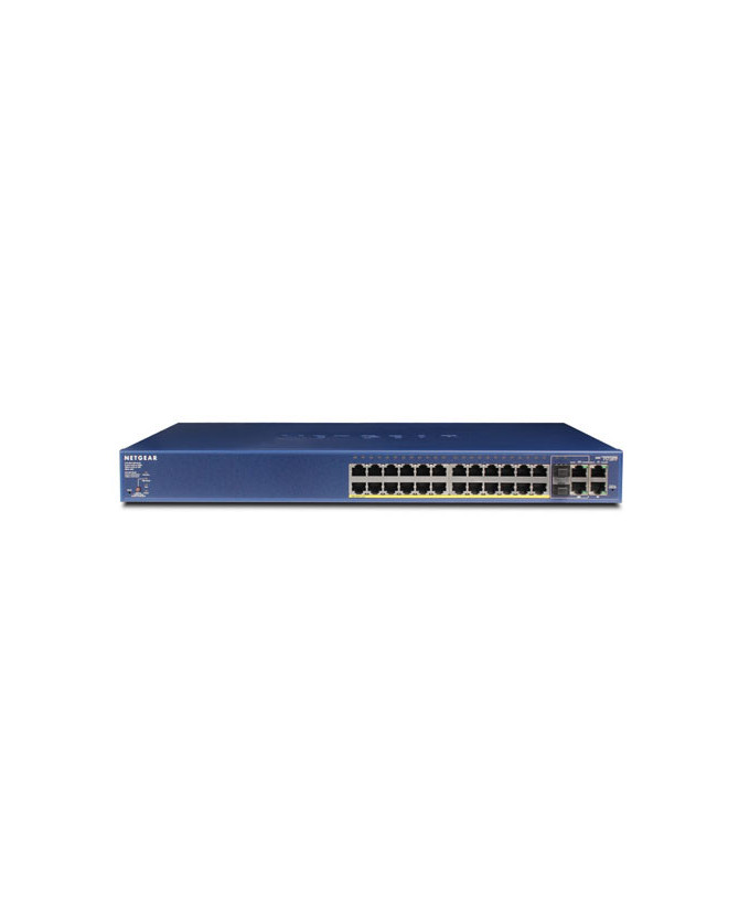 Buy Netgear Prosafe FS728TP 24-Port 10/100 Smart Switch with 4 Gigabit Port PoE FS728TP-200AJS