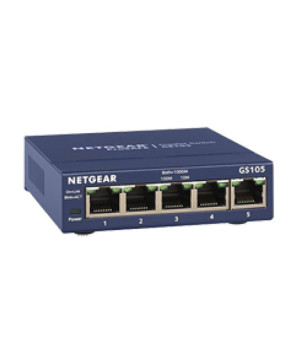 Buy NetGear ProSafe 5-port Gigabit Desktop Unmanaged Switch 10/100/1000 Mbps GS105AU