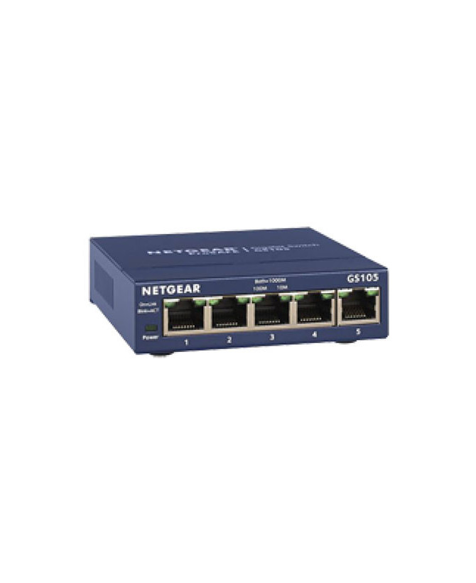 Buy NetGear ProSafe 5-port Gigabit Desktop Unmanaged Switch 10/100/1000 Mbps GS105AU