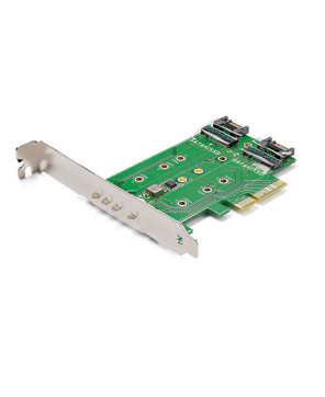 Buy StarTech 3-Port M.2 SSD NGFF Adapter Card PEXM2SAT32N1