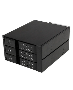 Buy StarTech 3 Bay Aluminum Trayless Hot Swap Mobile Rack Backplane HSB3SATSASBA for 3.5in SAS II/SATA III