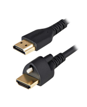 Buy StarTech 6ft (2m) HDMI Cable with Locking Screw 4K 60Hz HDR High Speed HDMI 2.0 Cable with Ethernet HDMM2MLS