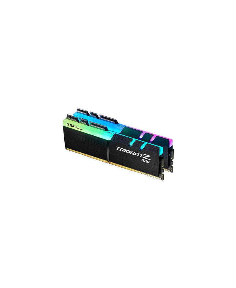 G.Skill Trident Z RGB 32GB DDR4-3200MHz CL16-18-18-38 1.35V RAM Module F4-3200C16D-32GTZR 