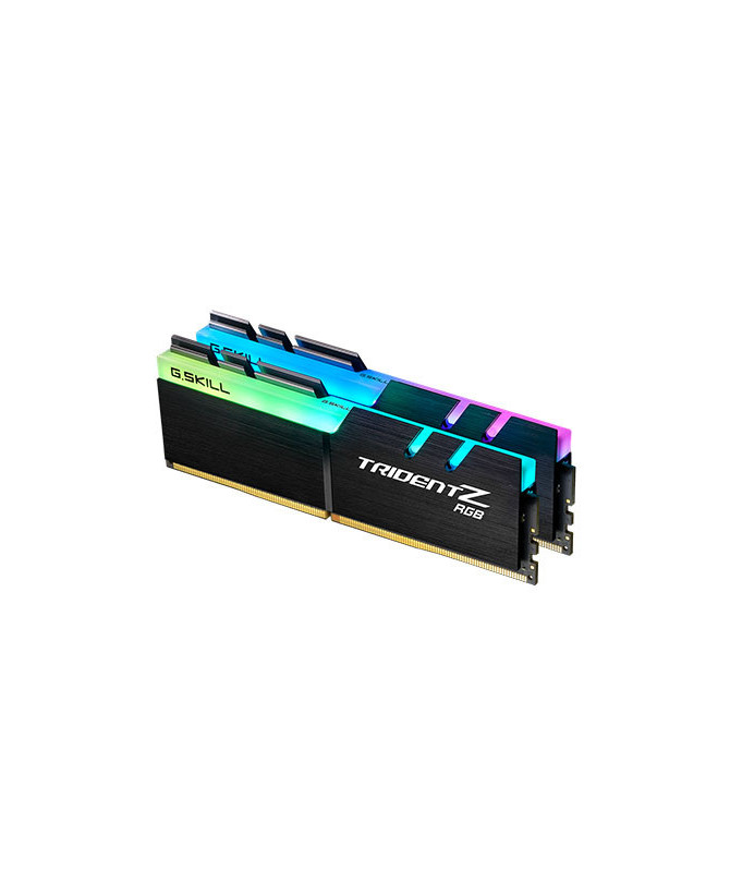 G.Skill Trident Z RGB 32GB DDR4-3200MHz CL16-18-18-38 1.35V RAM Module F4-3200C16D-32GTZR 