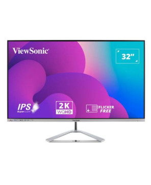 ViewSonic 32-Inch 2K Frameless Widescreen IPS 1440p Monitor VX3276-2K-MHD-2