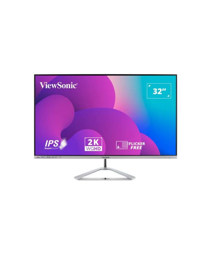 ViewSonic 32-Inch 2K Frameless Widescreen IPS 1440p Monitor VX3276-2K-MHD-2