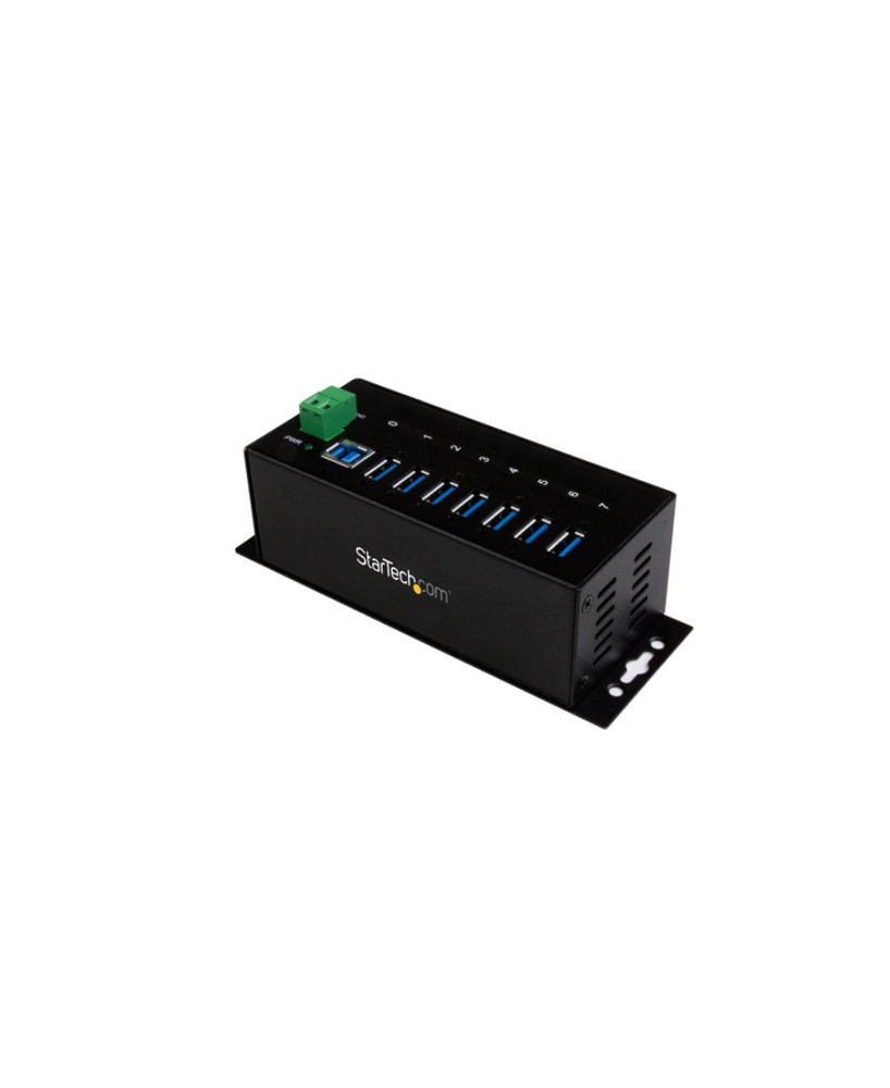 Buy StarTech 7-Port Industrial USB 3.0 Hub with ESD & 350W Surge Protection ST7300USBME