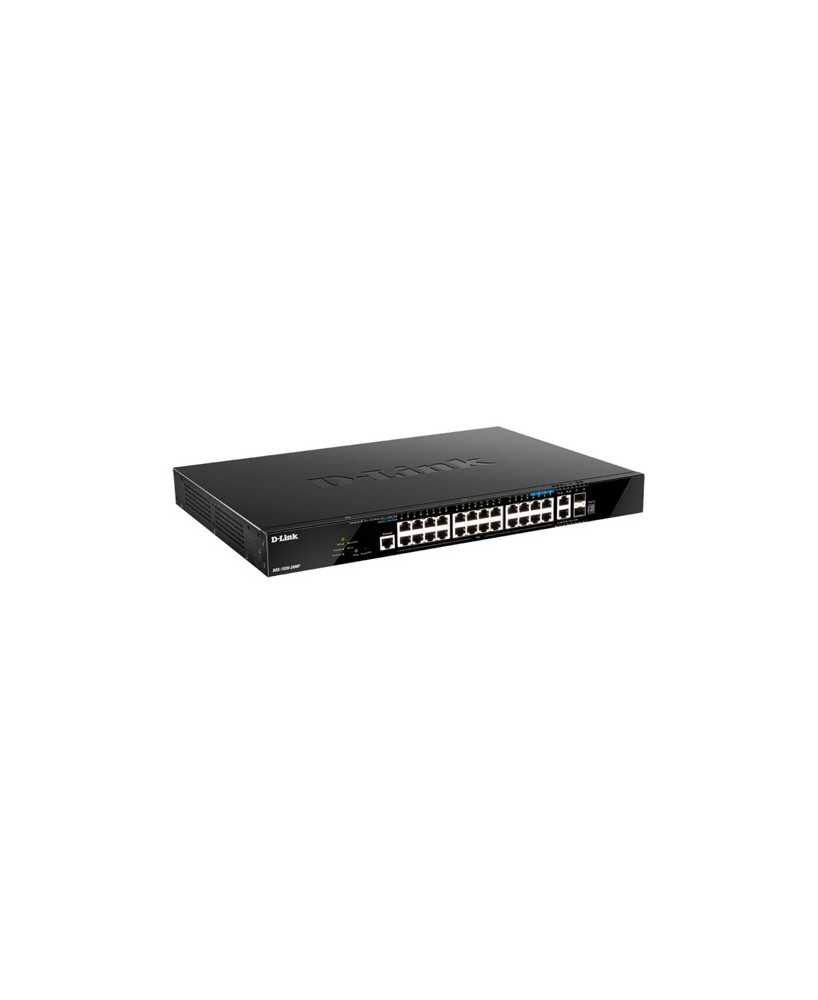 Buy D-Link 20 ports GE PoE + 4 ports 2.5 GE PoE + 2 10GE ports + 2 SFP+ Smart Managed Switch DGS-1520-28MP