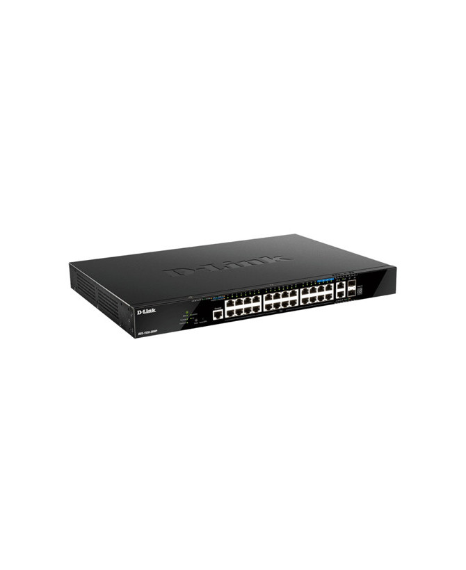 Buy D-Link 20 ports GE PoE + 4 ports 2.5 GE PoE + 2 10GE ports + 2 SFP+ Smart Managed Switch DGS-1520-28MP